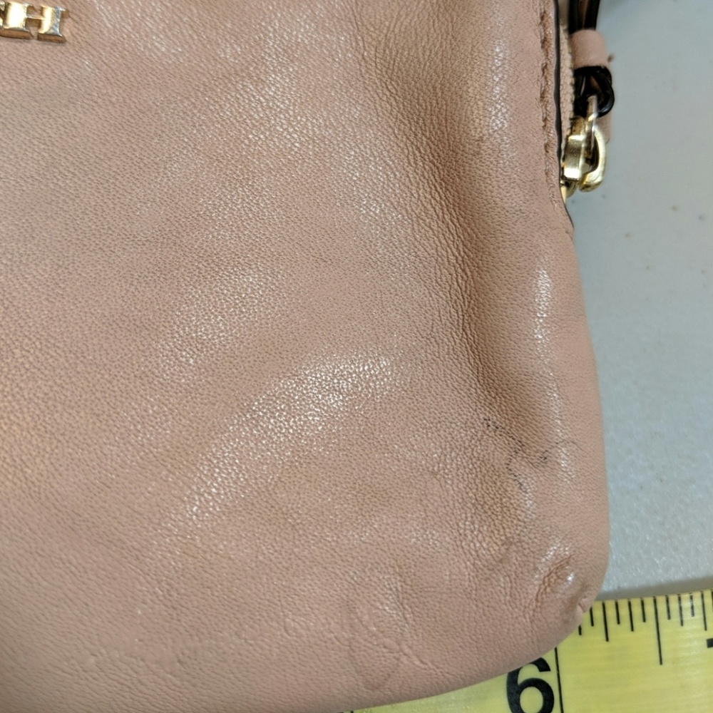 Coach Pink Leather Wristlet Small w/ Two Pockets - Picture 2 of 8